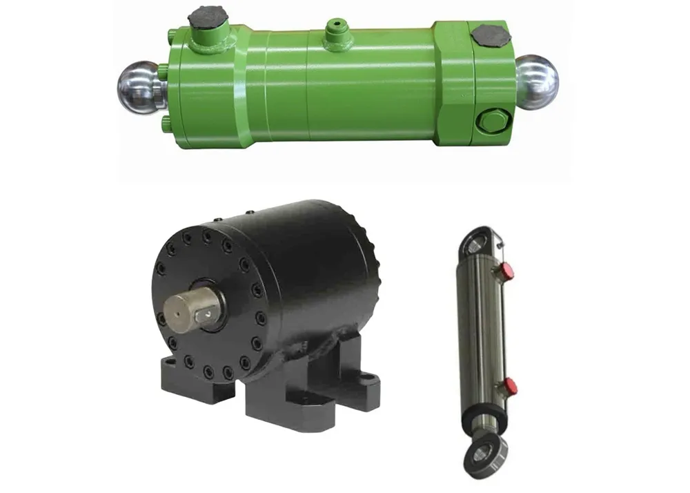 Typer og karakteristika af hydrauliske cylindre